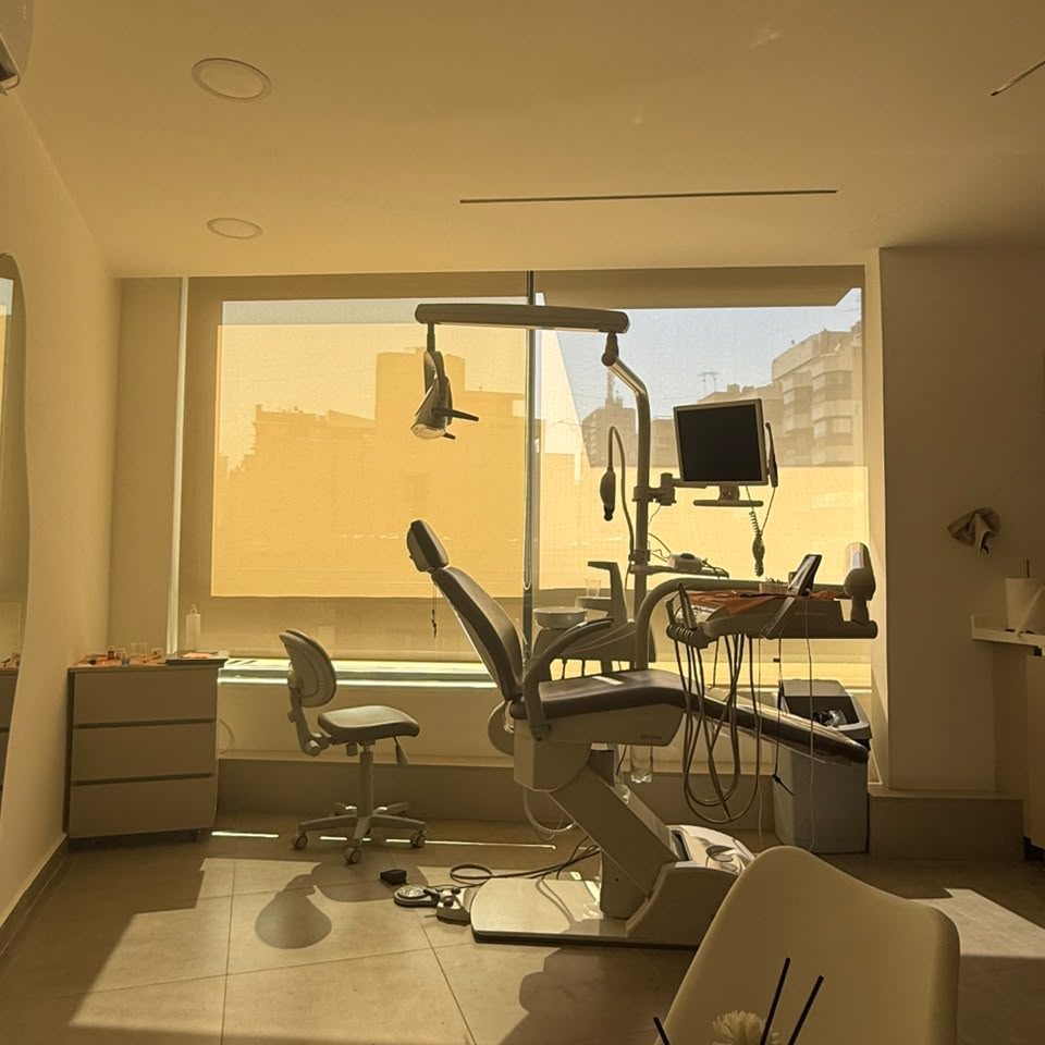 Second treatment room in afternoon light